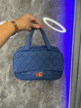 Load image into Gallery viewer, Quilted denim bag
