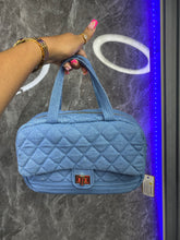 Load image into Gallery viewer, Quilted denim bag
