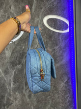 Load image into Gallery viewer, Quilted denim bag
