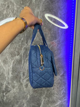 Load image into Gallery viewer, Quilted denim bag
