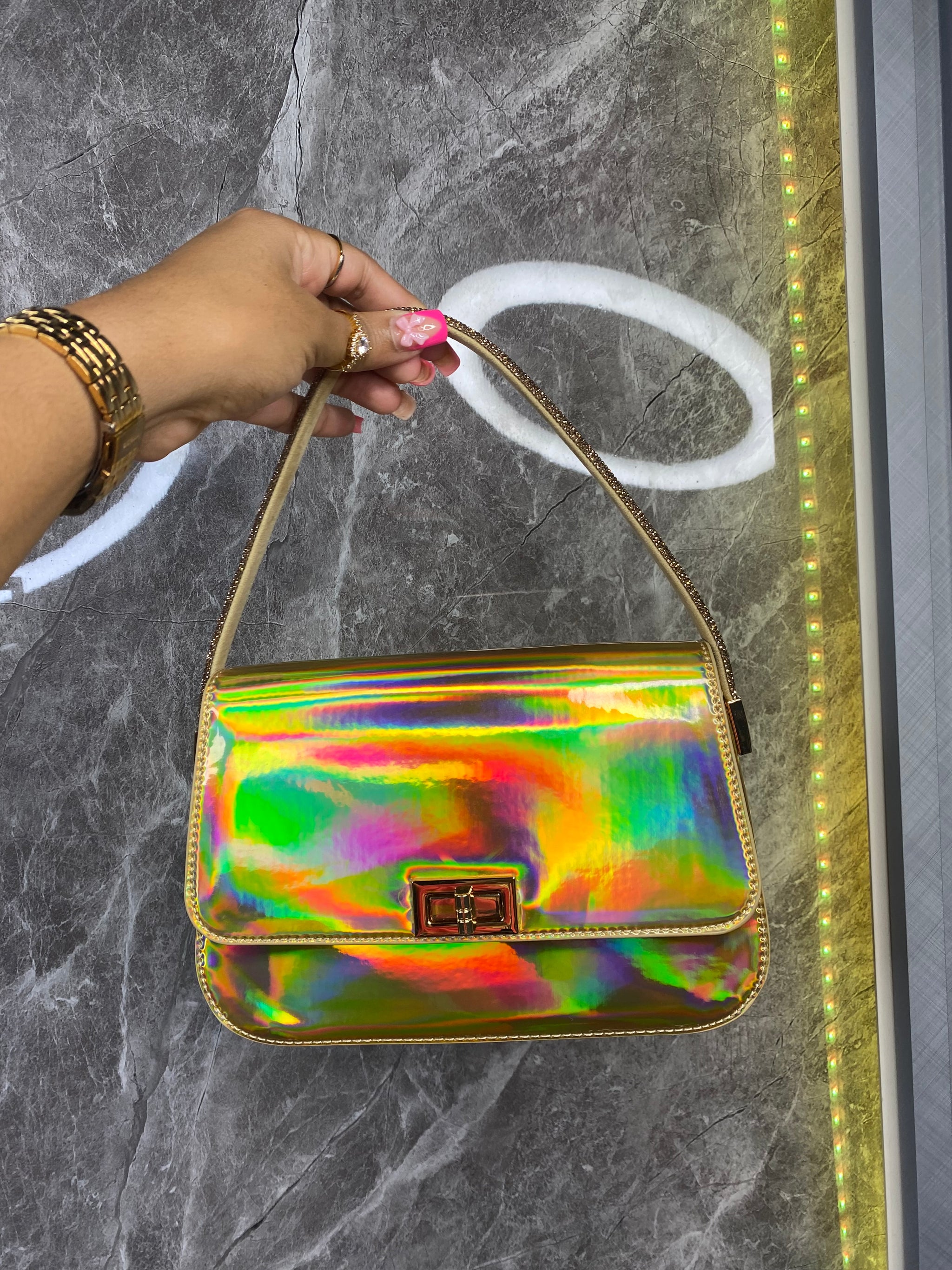 Hologram sling bag online