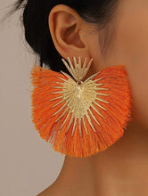 Load image into Gallery viewer, Tassel decor Earrings
