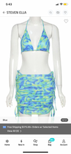 Load image into Gallery viewer, Tropical 2 piece skirt set
